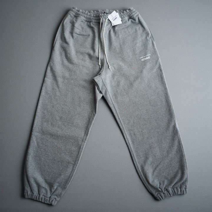 Comme des Garcons Homme NWT 25AW COMME des GARCONS HOMME Logo Sweat Pants Gray S Size US 33 - 1 Thumbnail