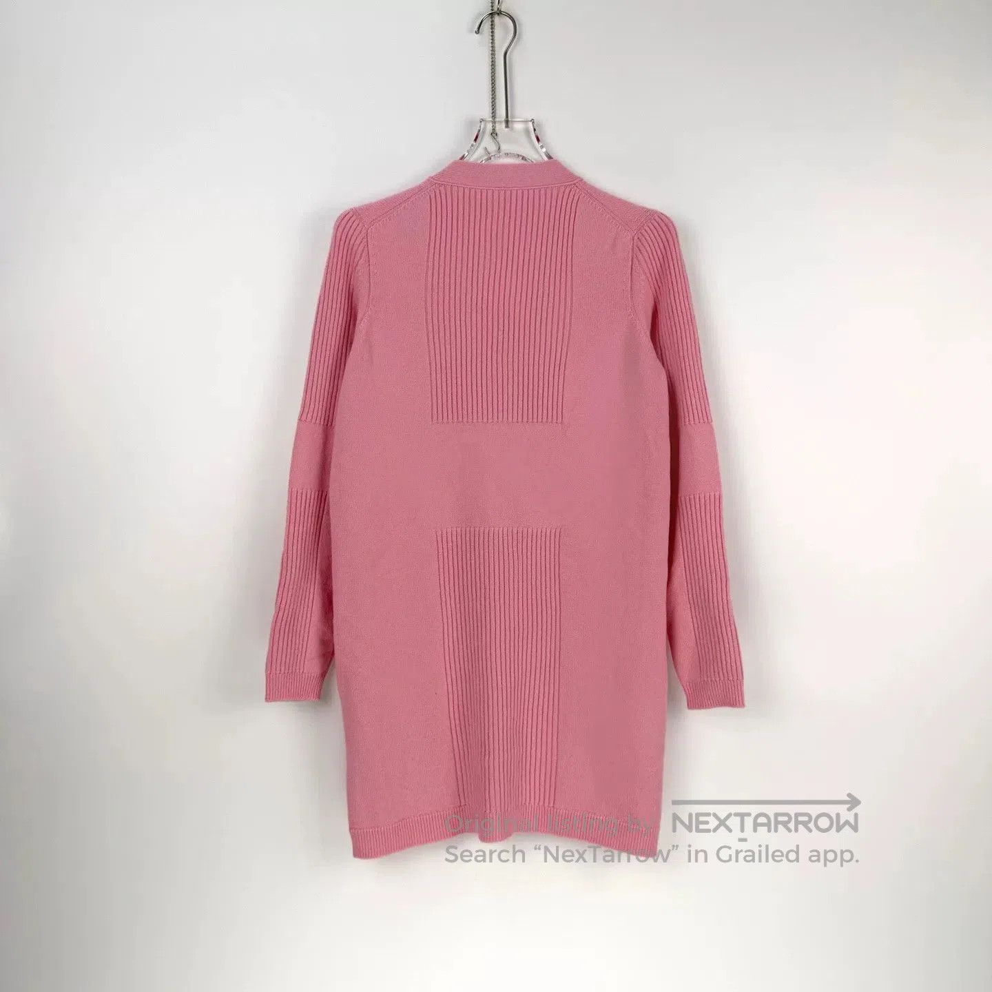 Hermes pink cashmere long cardigan by hermes. Size US S / EU 44-46 / 1 - 4 Thumbnail