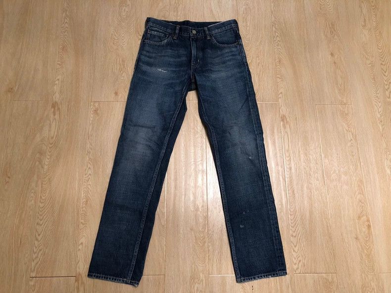 Visvim VISVIM SOCIAL SCULPTURE DAMAGED-12 Denim Pants- DMC Size US 30 / EU 46 - 1 Thumbnail