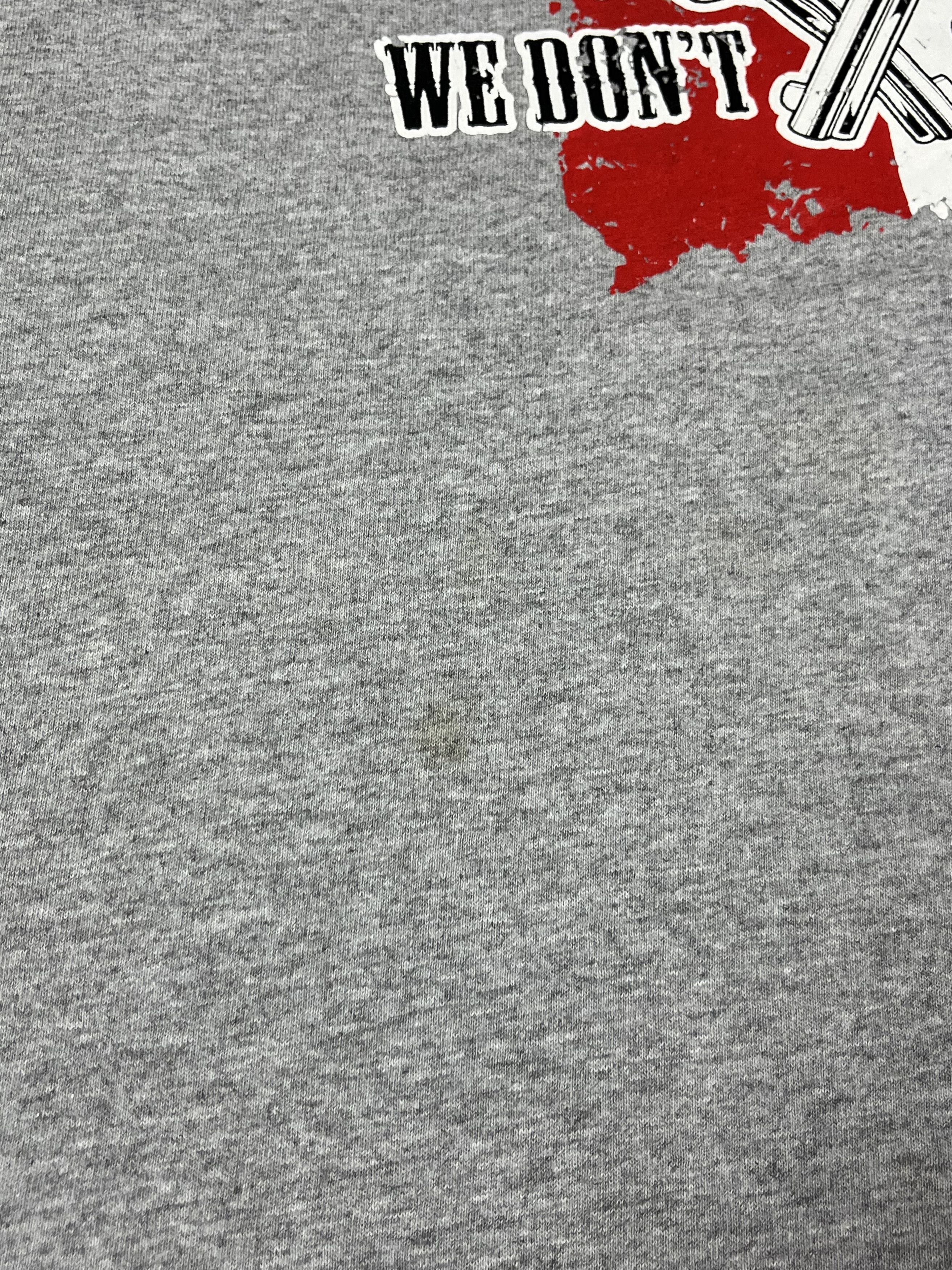 Logo Athletic × Vintage Vintage 90s Texas We Don't Call 911 t-shirt Size US L / EU 52-54 / 3 - 3 Thumbnail