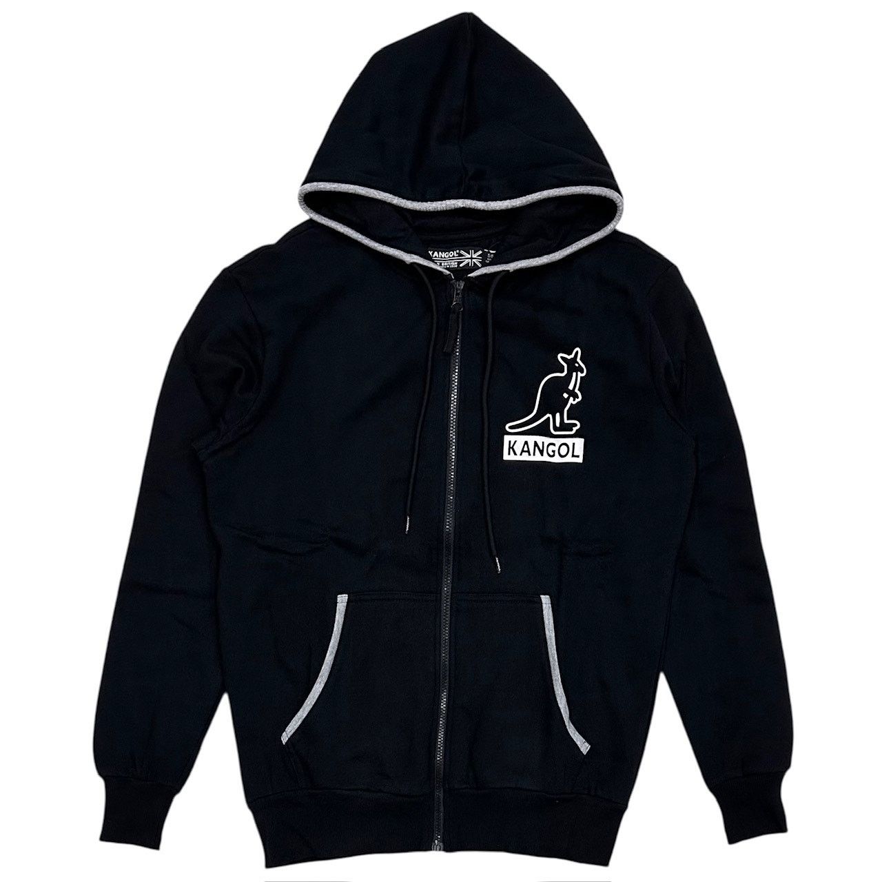 Kangol Kangol Men's Hoodie Full Zip Clay Court Fleece Sweatshirt Size US M / EU 48-50 / 2 - 1 Preview
