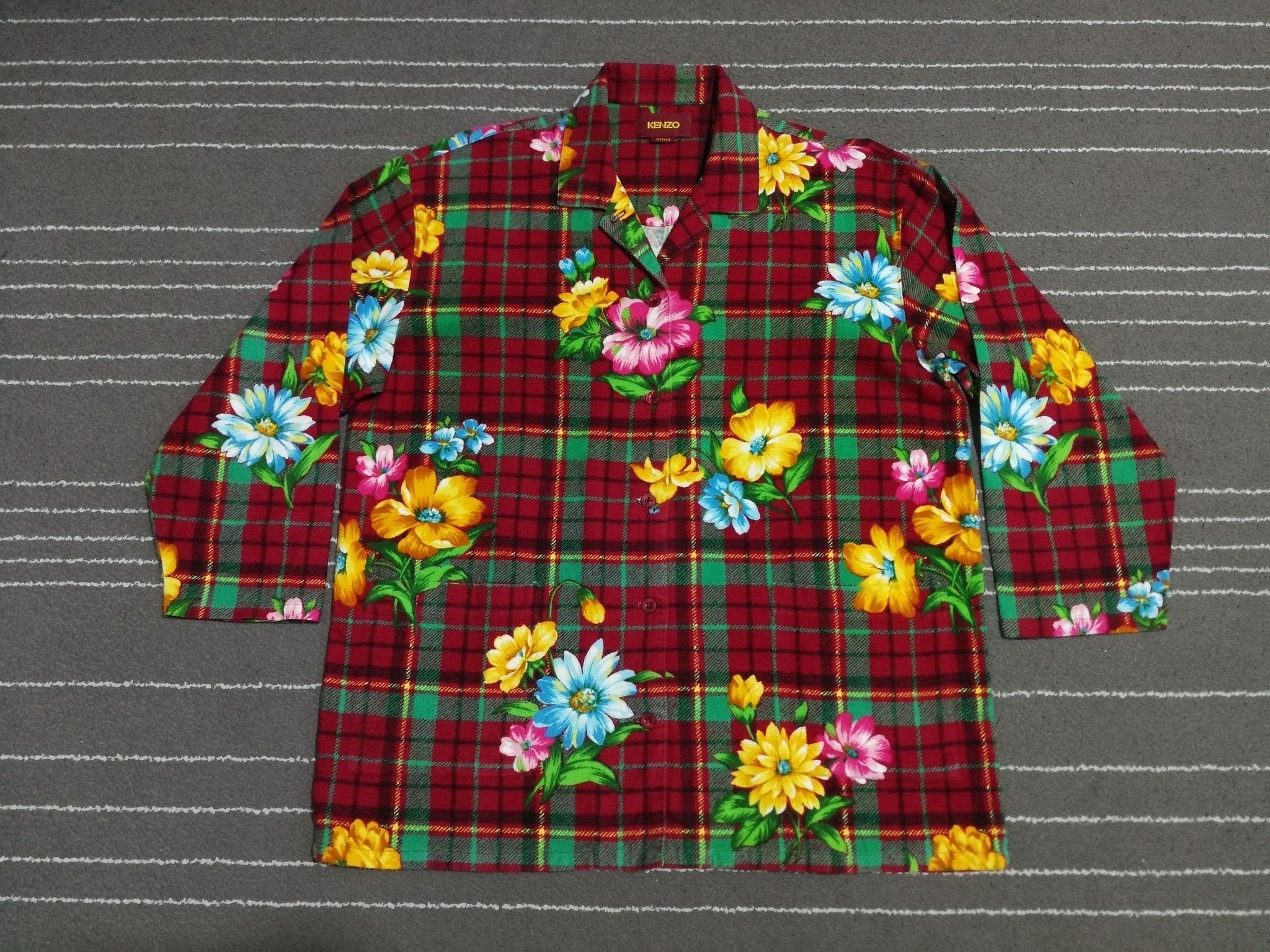 Kenzo Vintage KENZO FULL PRINT pijama unisex M 1868 Size US M / EU 48-50 / 2 - 2 Thumbnail