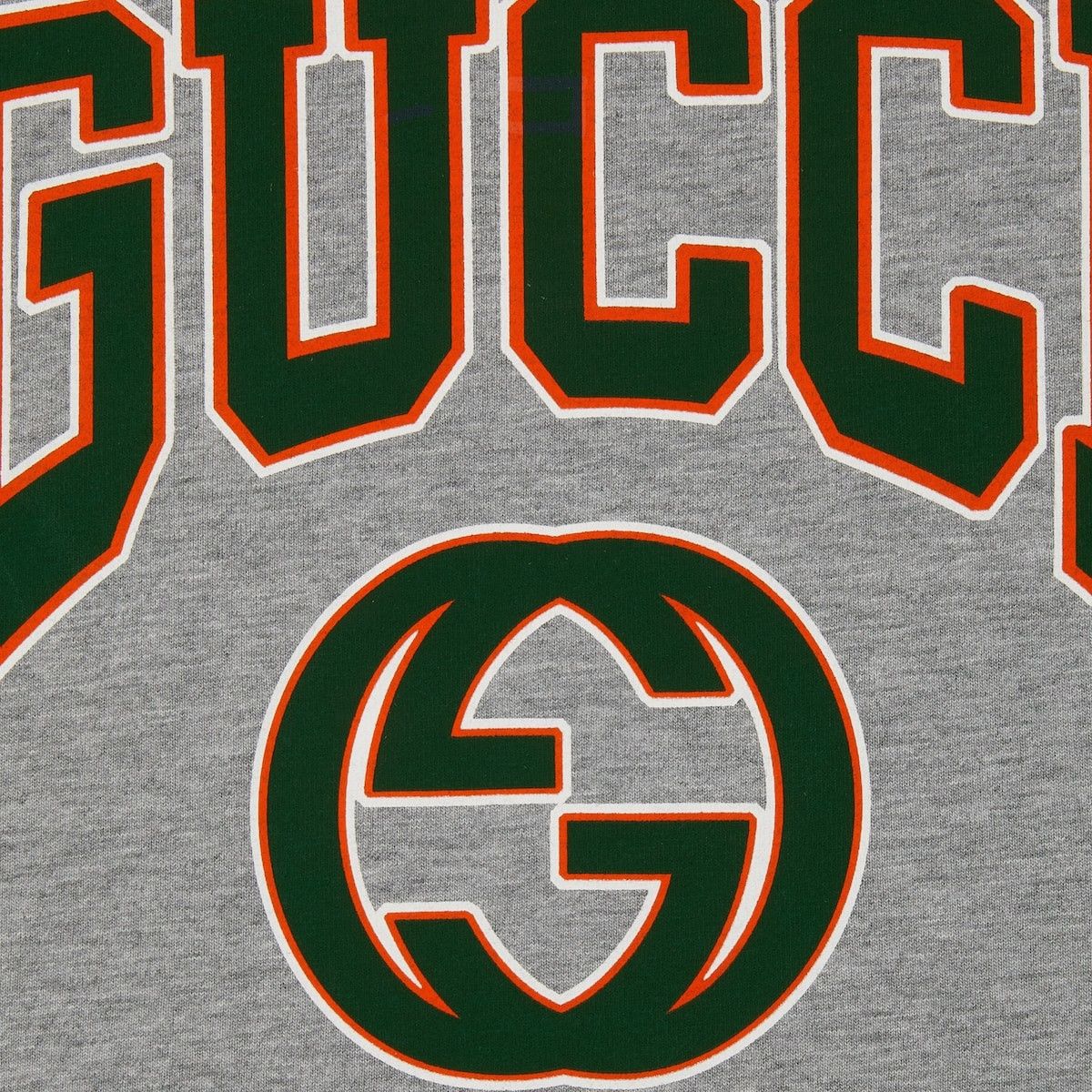Gucci o1s1wg110925 Cotton Jersey Printed T-Shirt in Grey Size US XL / EU 56 / 4 - 4 Thumbnail