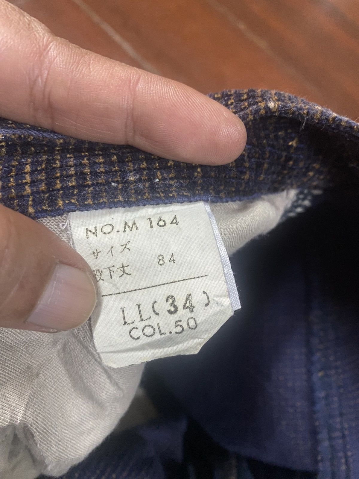 Japanese Brand Rare Made In Japan Blue Way valvet brown Size US 34 / EU 50 - 18 Thumbnail