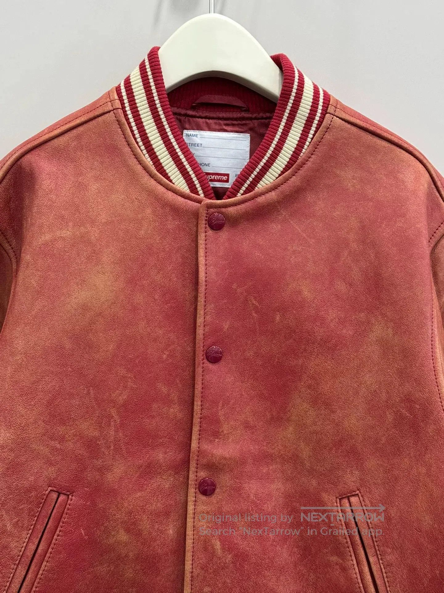 Supreme vintage supreme baseball leather jacket size S. Size US S / EU 44-46 / 1 - 3 Thumbnail