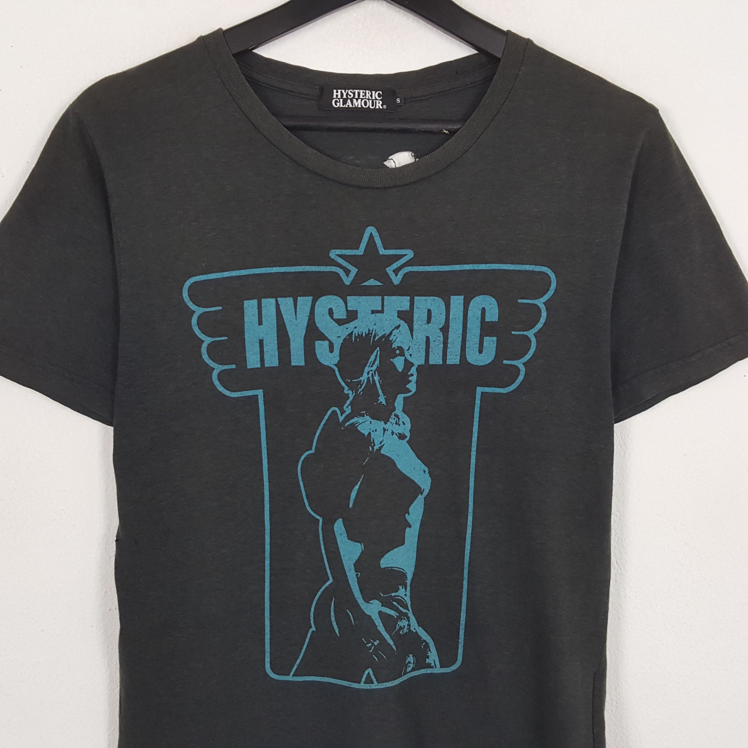 Hysteric Glamour × Japanese Brand × Vintage HYSTERIC GLAMOUR Japanese Brand Distressed Tshirt Size US S / EU 44-46 / 1 - 2 Thumbnail