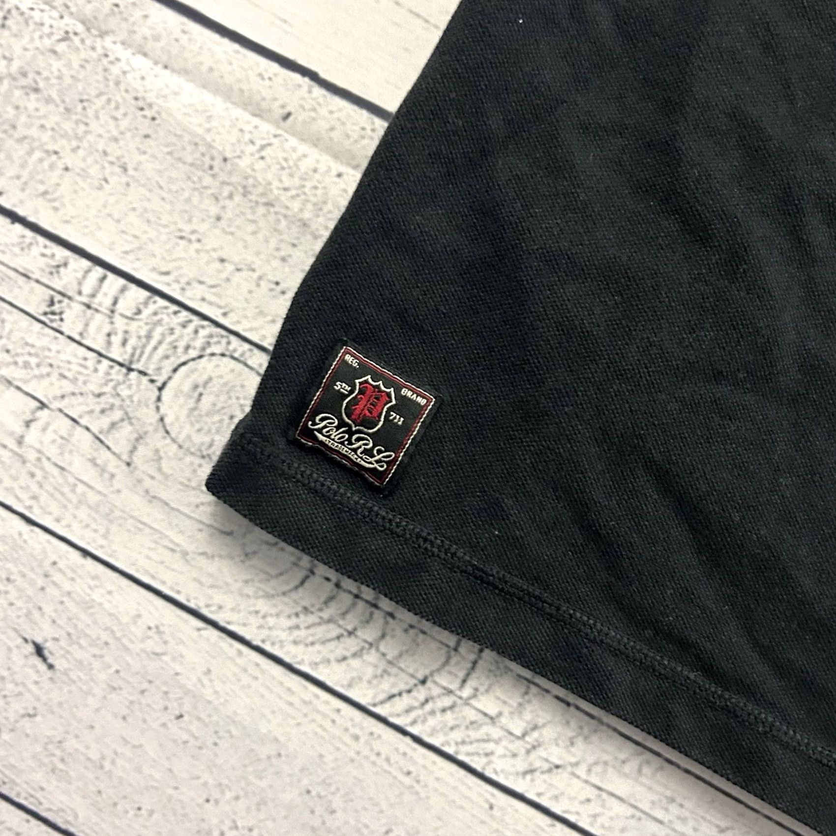Polo Ralph Lauren Polo Ralph Lauren Short Sleeve Polo Shirt Mens XXL Black USA Big Print Button-Up Shirt Size US XXL / EU 58 / 5 - 3 Thumbnail