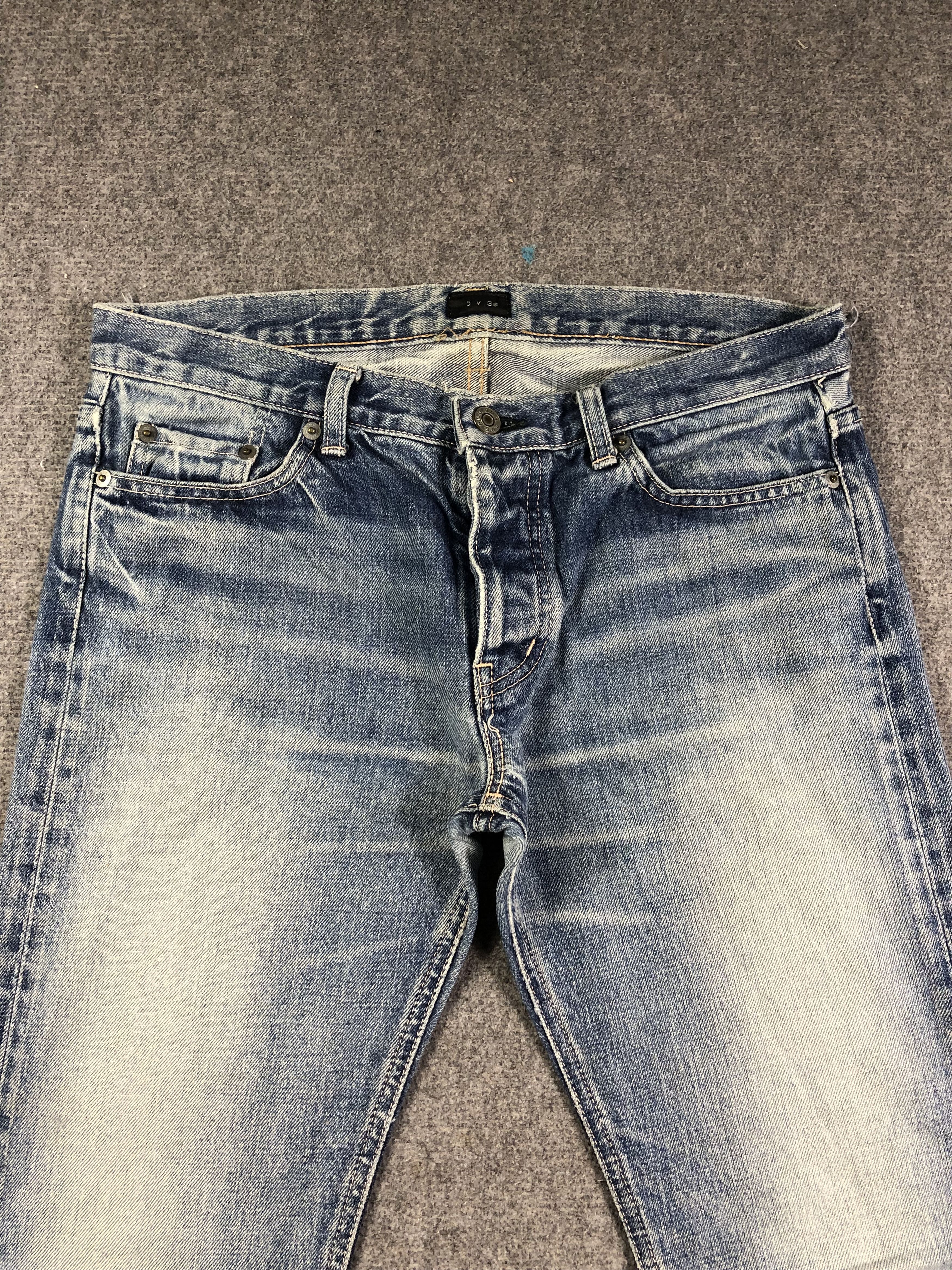 Japanese Brand Wash Blue Domingo Co Ltd Denim Jeans 32x30.5 Size 32" / US 10 / IT 46 - 2 Thumbnail