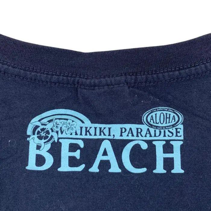 Vintage WAIKIKI HAWAII ALOHA Paradise Beach South Shore Tee Shirt Size XL / US 12-14 / IT 48-50 - 4 Thumbnail
