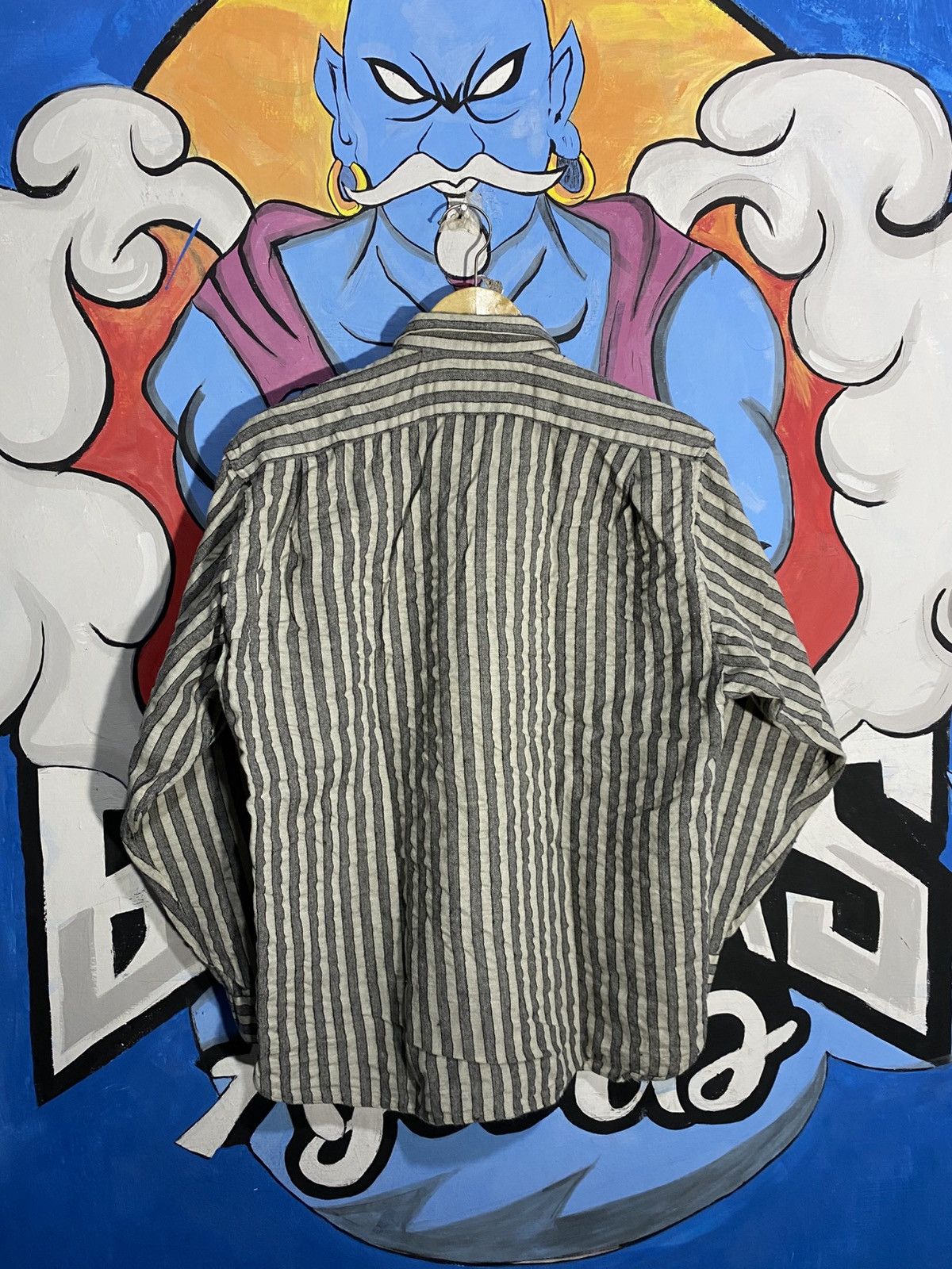 Givenchy Givenchy paris vintage woll shirt single big pocket Size US L / EU 52-54 / 3 - 2 Thumbnail