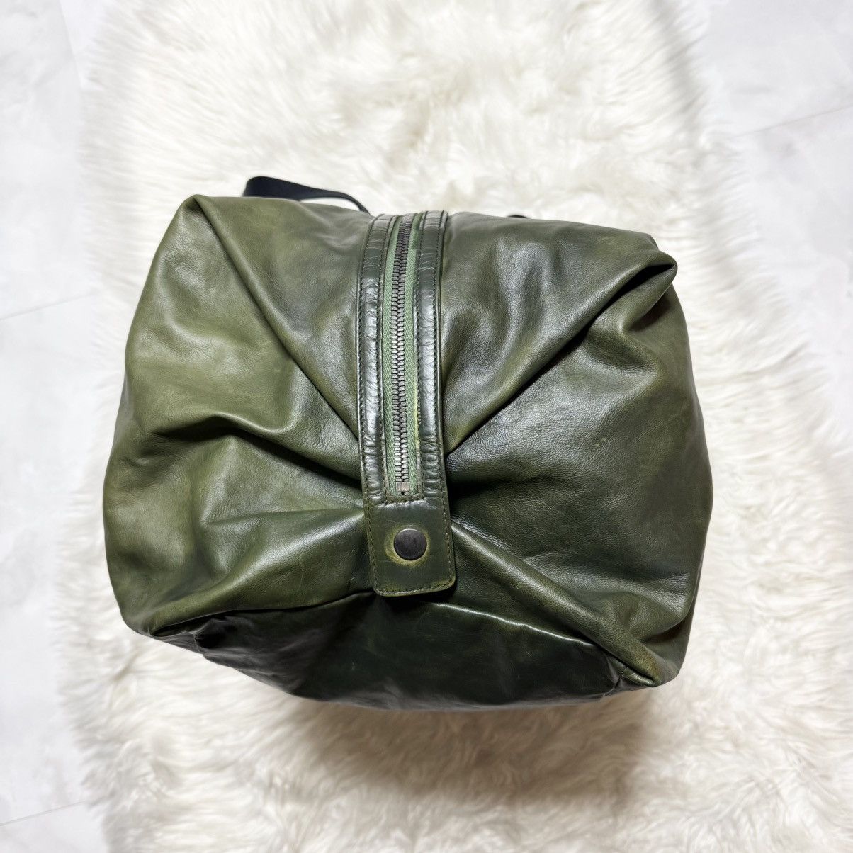 Bottega Veneta Auth Bottega Veneta Runway Intrecciato Leather Boston Bag Size ONE SIZE - 12 Thumbnail