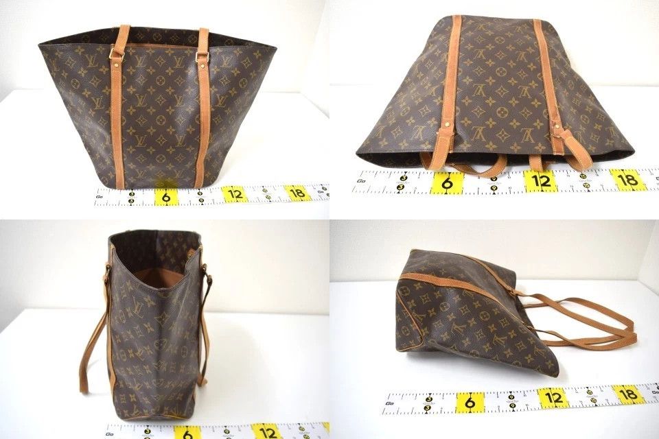 Louis Vuitton Auth Louis Vuitton Sac Shopping Tote Bag Monogram M51108 Size ONE SIZE - 8 Thumbnail