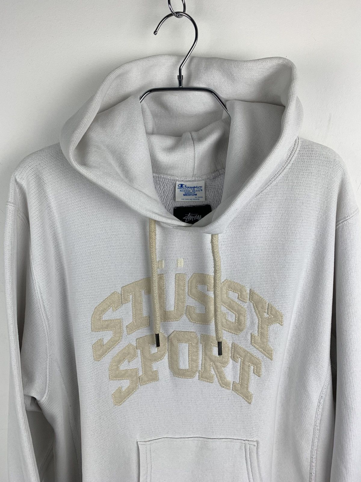 Champion × Stussy Rare Stussy x Champion Hoodie M Size Size US M / EU 48-50 / 2 - 3 Thumbnail