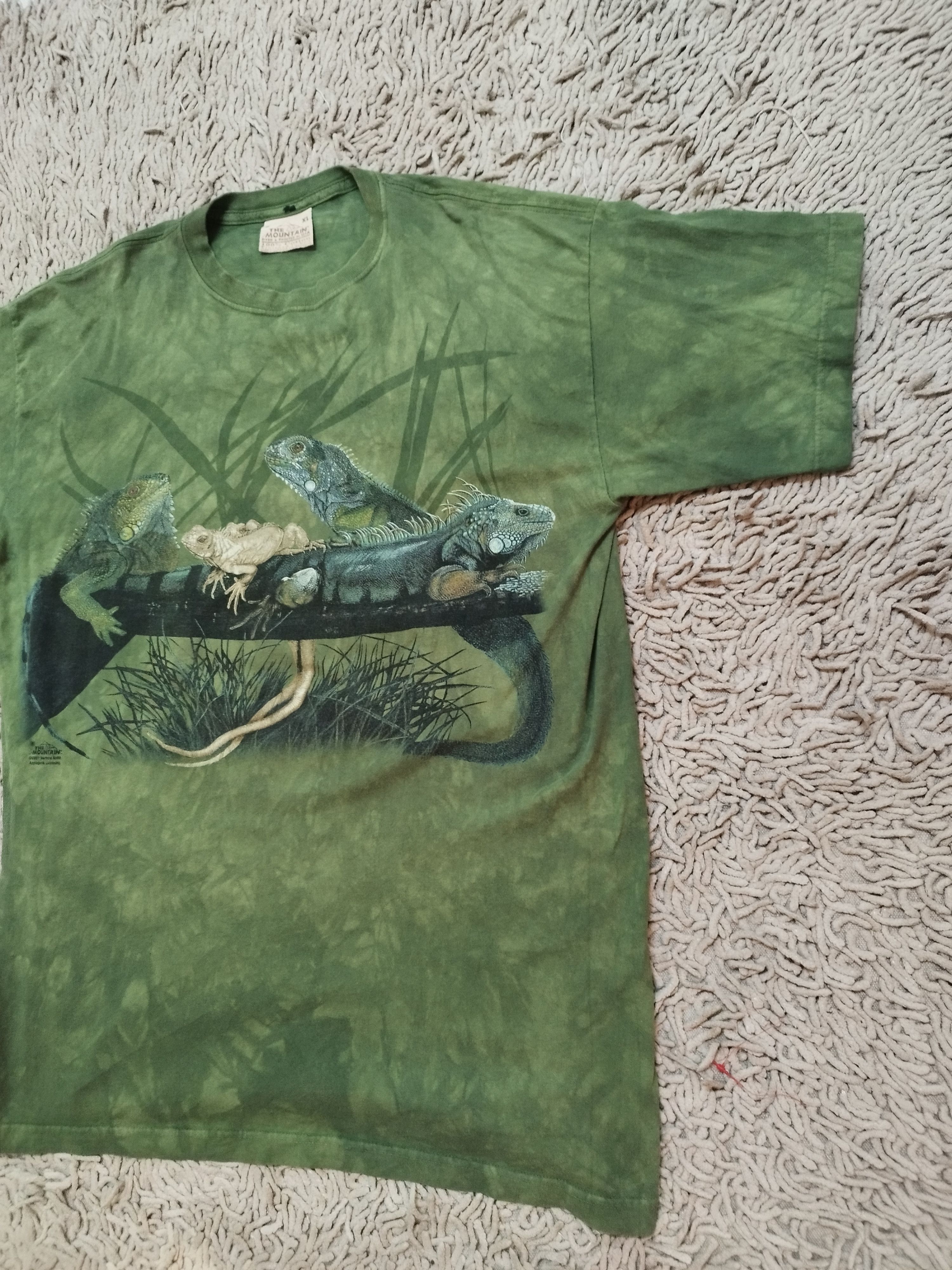 The Mountain The Mountain Camaleon Men's Green T-shirt Size US XL / EU 56 / 4 - 3 Thumbnail