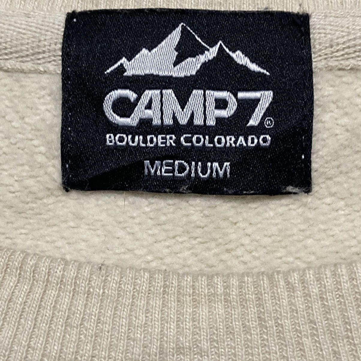 Japanese Brand Camp7 Outdoors Big Logo Backhit Crewneck Size US M / EU 48-50 / 2 - 5 Thumbnail