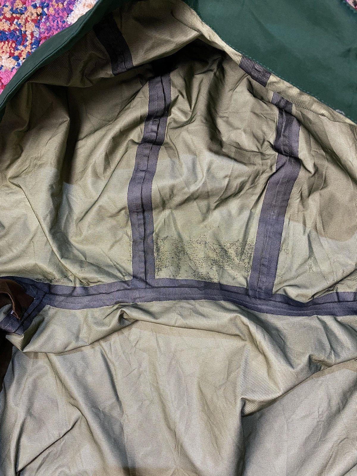 go slow caravan GO SLOW CARAVAN COLOR BLOCK LONG PARKA RAIN JACKET Size US M / EU 48-50 / 2 - 5 Thumbnail