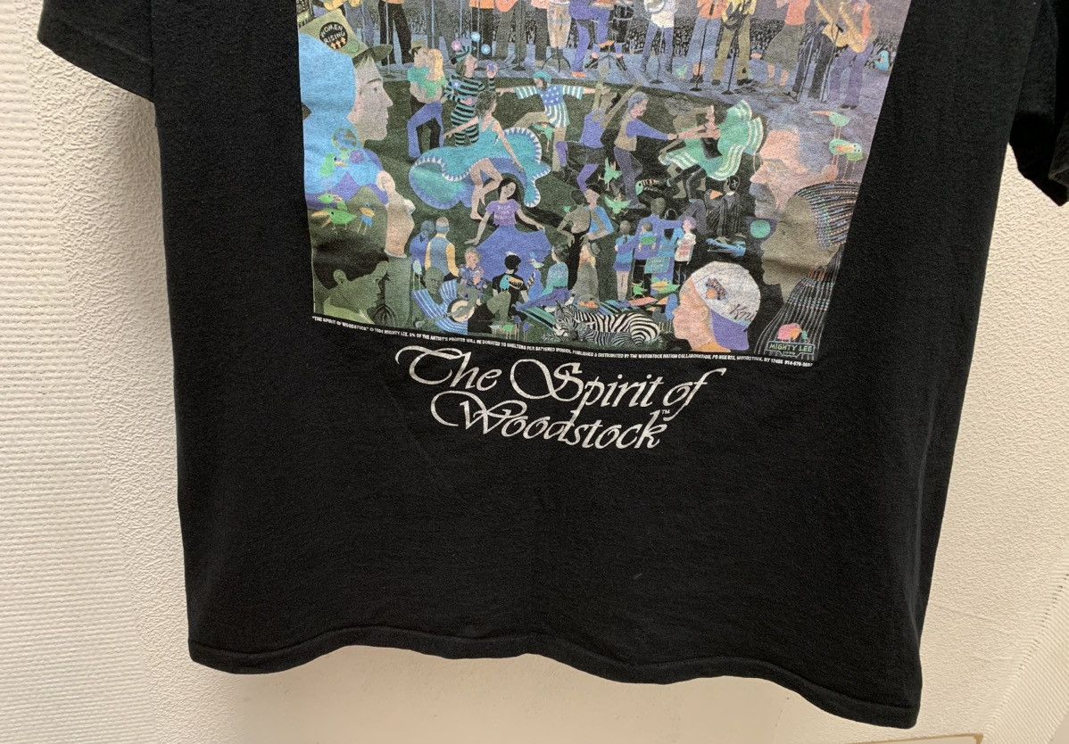 Vintage The Spirit Of Woodstock 1969 1999 vintag t-shirt Made In Usa Size US L / EU 52-54 / 3 - 6 Thumbnail