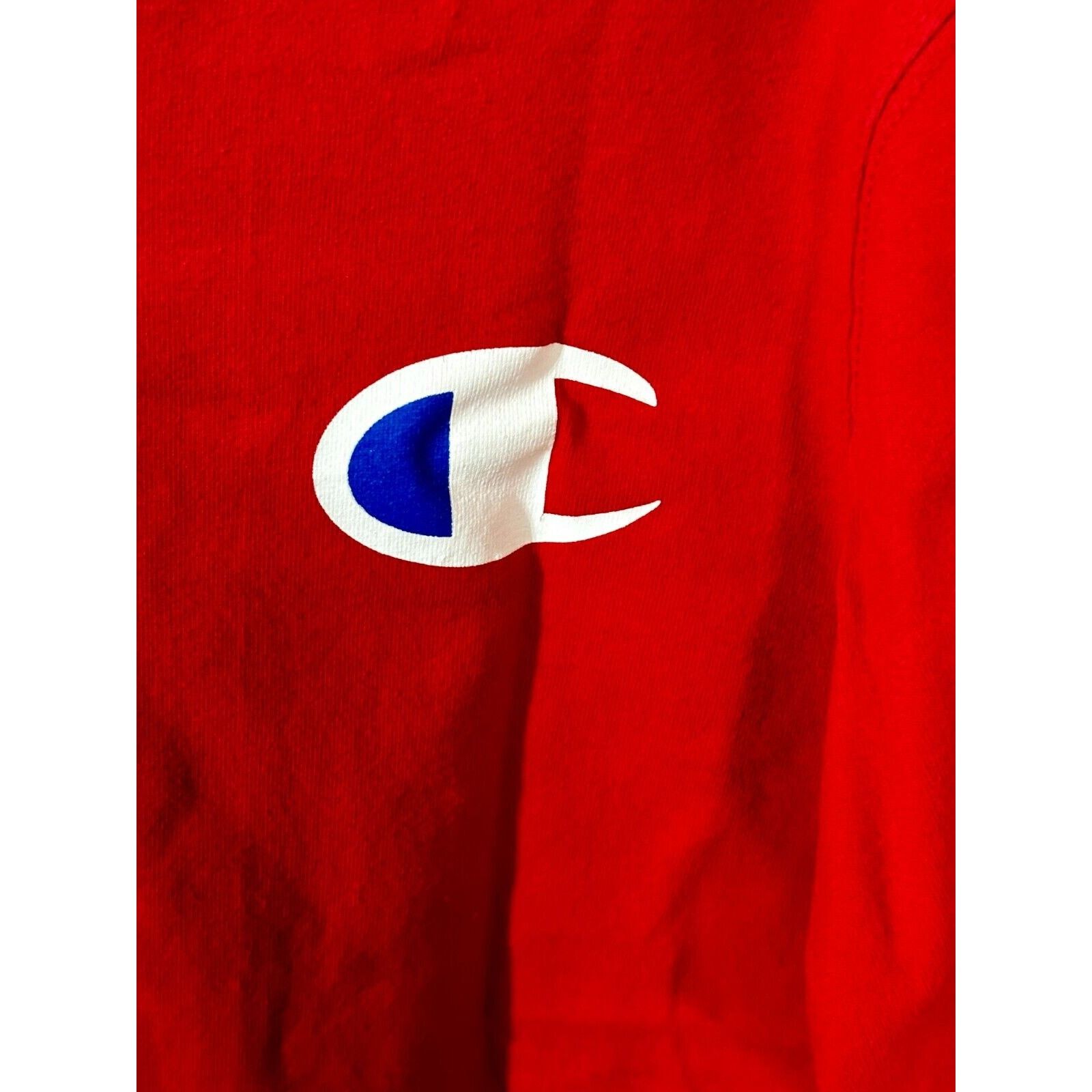 Champion Champion C Logo Red Short Sleeve T-Shirt | Size Medium Size US M / EU 48-50 / 2 - 3 Thumbnail