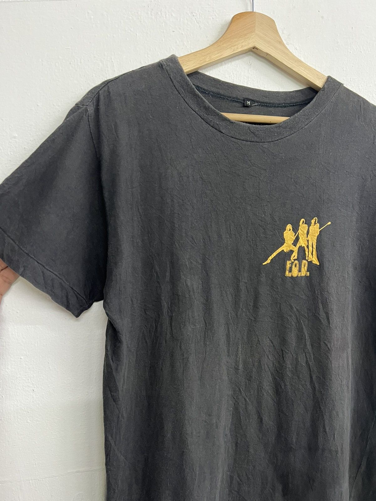 Band Tees × Vintage Vintage Flag Of Democracy F.O.D. Band Tees Size US M / EU 48-50 / 2 - 2 Thumbnail
