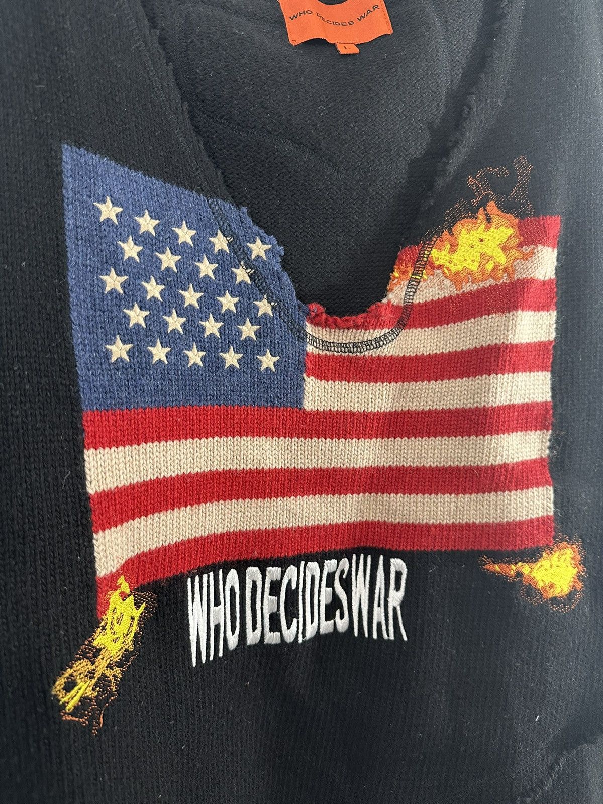 Who Decides War WHO DECIDES WAR sweater knotwear Size US L / EU 52-54 / 3 - 3 Thumbnail