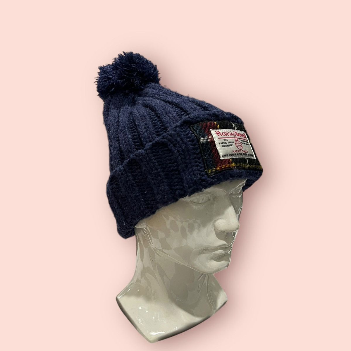 Harris Tweed × Japanese Brand HARRIS TWEED X CLOSSHI COLOURED CABLE KNIT BEANIE Size ONE SIZE - 7 Thumbnail