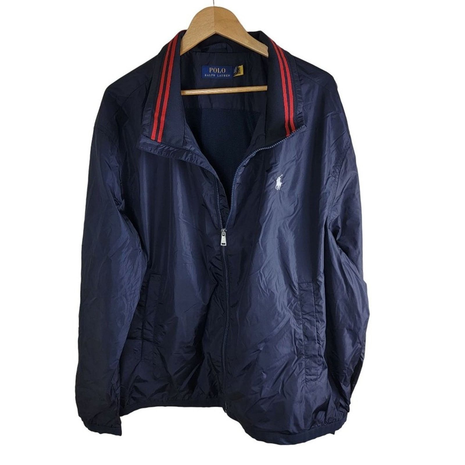 Polo Ralph Lauren Polo Ralph Lauren Retford Nylon Full Zip Windbreaker Jacket Size US XXL / EU 58 / 5 - 1 Thumbnail