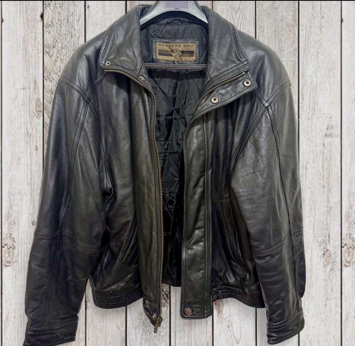 Members Only Vintage Members Only Genuine Leather Jacket – XL Size US XL / EU 56 / 4 - 1 Thumbnail