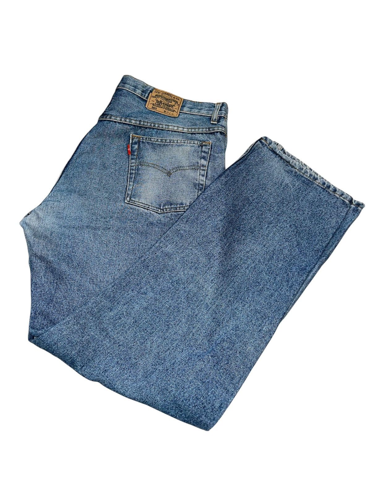 Levi's Vintage Clothing Levis x vintagex 501 (in brand new condition) Size US 35 - 8 Thumbnail