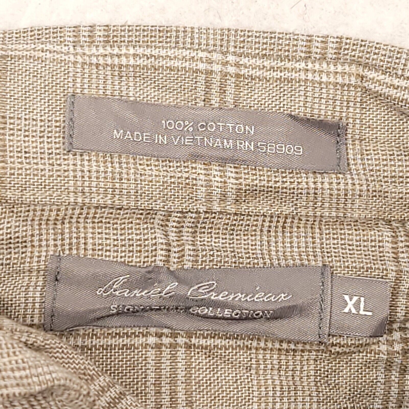 Cremieux Cremieux Classics Tartan Flannel Shirt Mens Size XL Beige Size US XL / EU 56 / 4 - 3 Thumbnail
