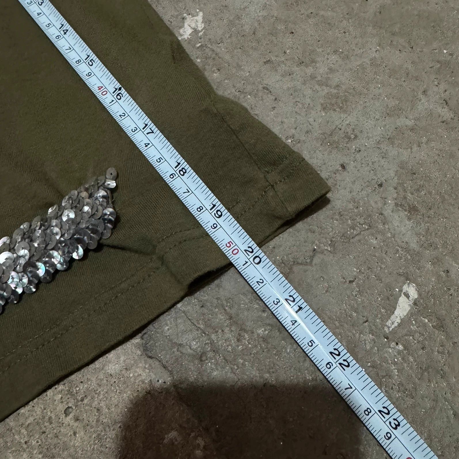 Helmut Lang F/W 1996 Helmut Lang sequined military tank top Size L / US 10 / IT 46 - 10 Thumbnail