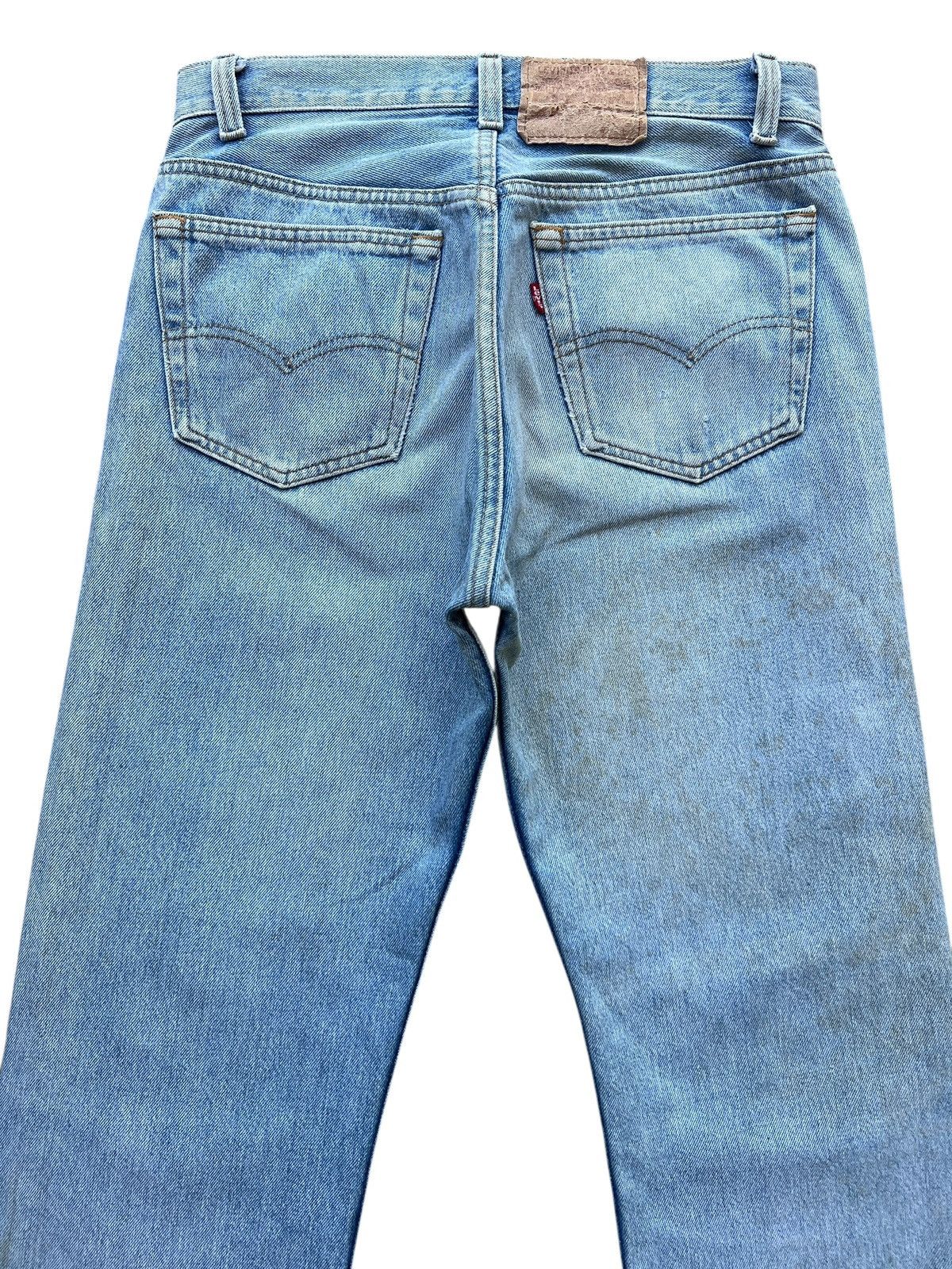 Levi's Vintage 80s Levi’s Made In Usa Denim Jeans 31x27 Size US 31 - 5 Thumbnail