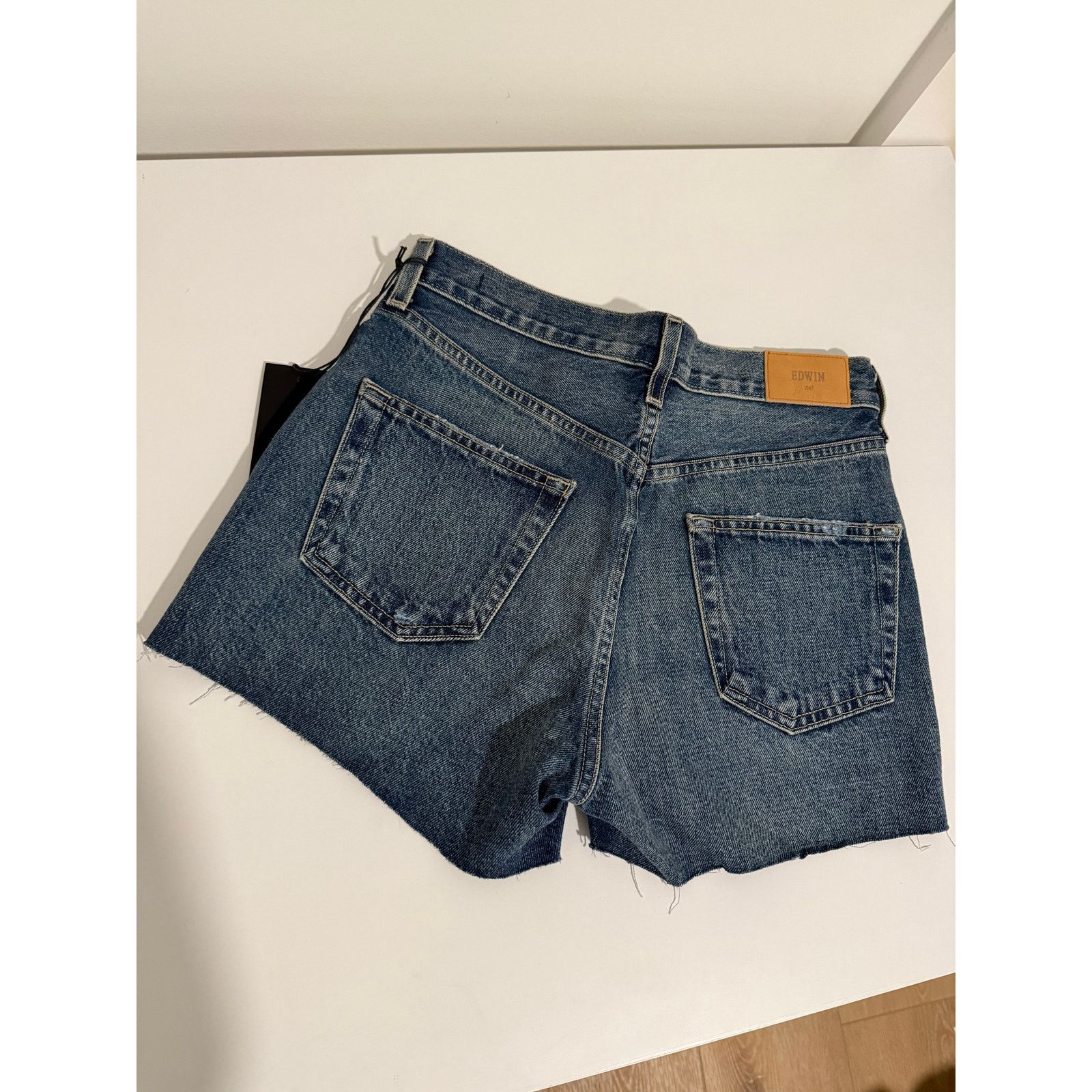 Edwin $138 New Edwin Cai Cut off Denim Shorts - Chance - 25 Size 25" / US 0 / IT 36 - 3 Thumbnail