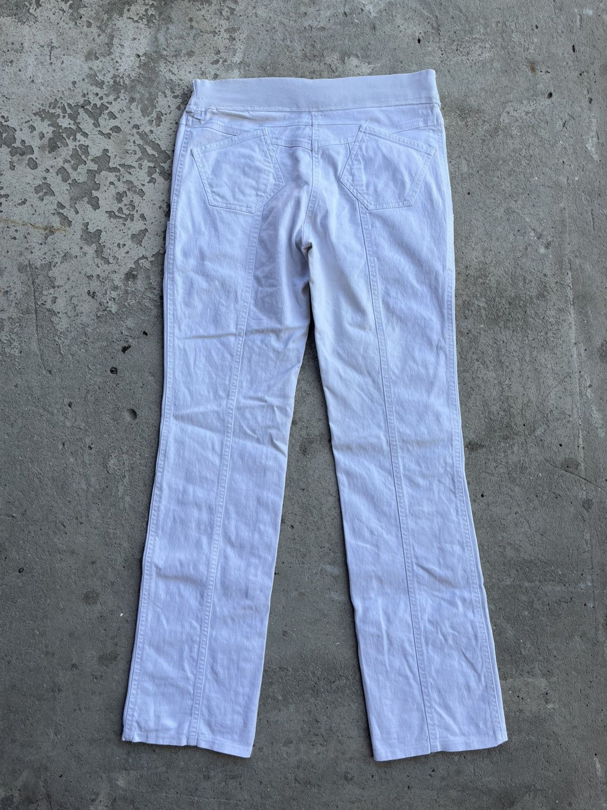Dior × John Galliano SS2005 Christian Dior by John Galliano Jeans Denim Pants Y2K Size 28" / US 6 / IT 42 - 2 Thumbnail