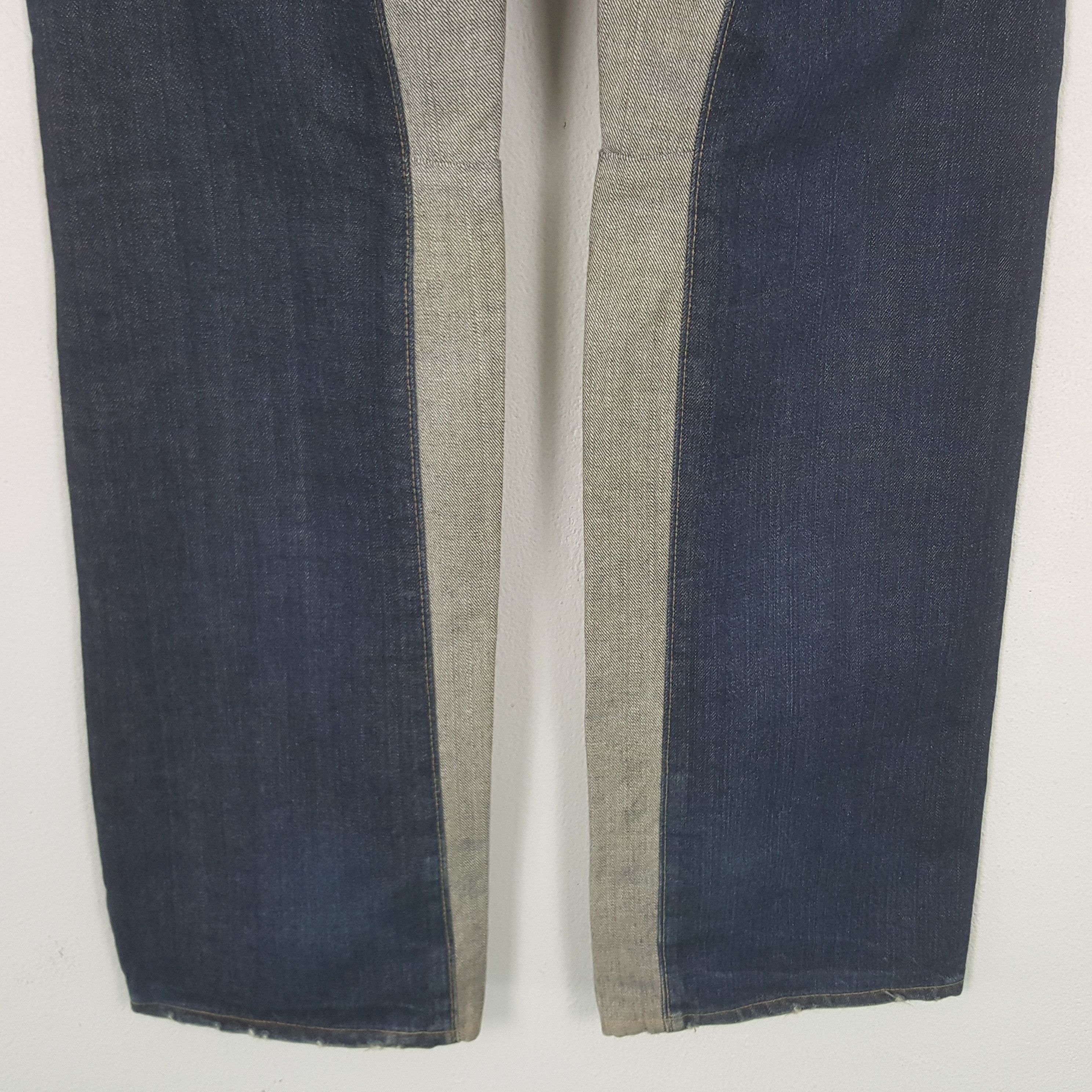 Japanese Brand Vintage Blue Way Rare Style Japanese Denim Jeans RR29 Size US 34 / EU 50 - 6 Thumbnail