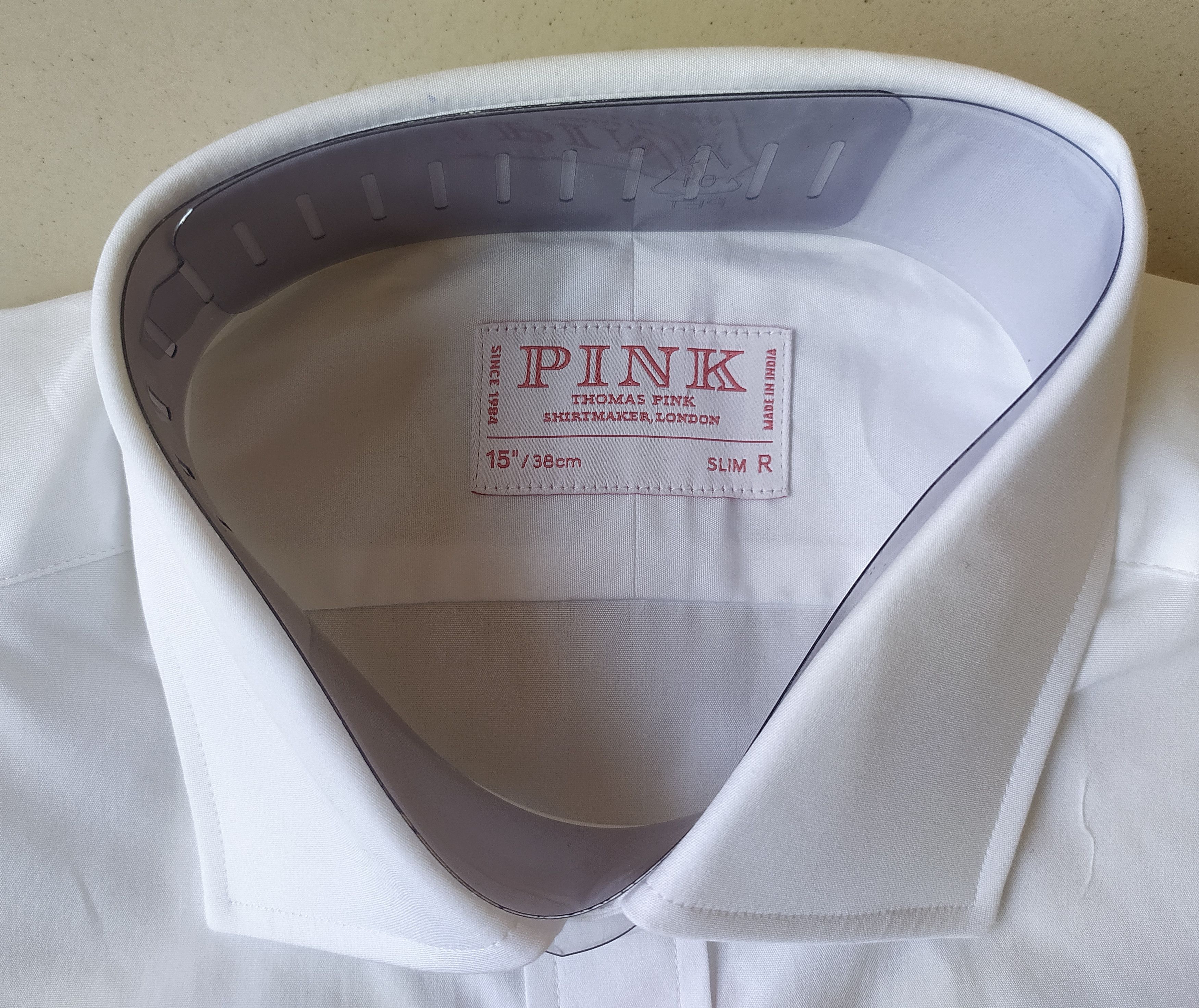 Thomas Pink Thomas Pink Slim Fit Formal soild Shirt Free Shipping T/108 Size US S / EU 44-46 / 1 - 4 Thumbnail