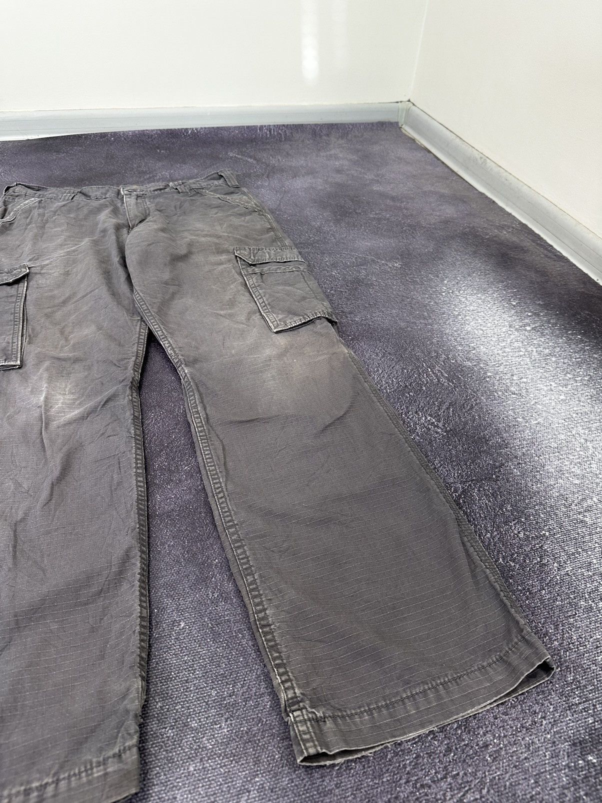 Carhartt Vintage Carhartt Cargo Hype USA Baggy Faded Opium Work Pants Size US 34 / EU 50 - 11 Thumbnail