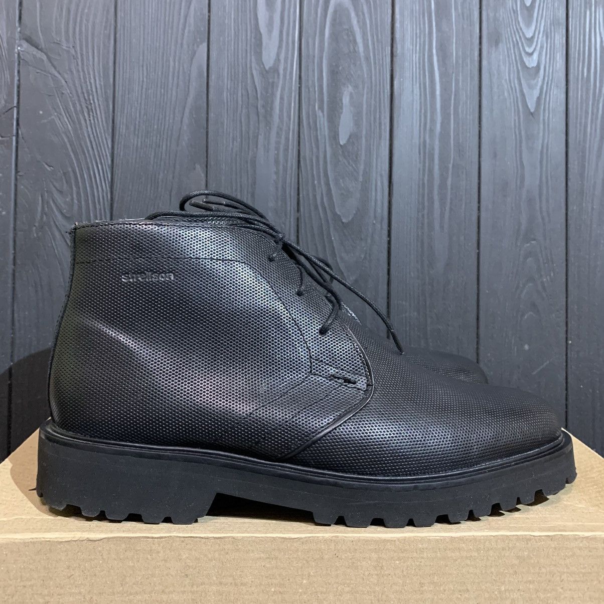 Strellson Strellson Leather Boots Size 41 EU 27 cm Rick Owens style Size US 7.5 / EU 40-41 - 1 Thumbnail