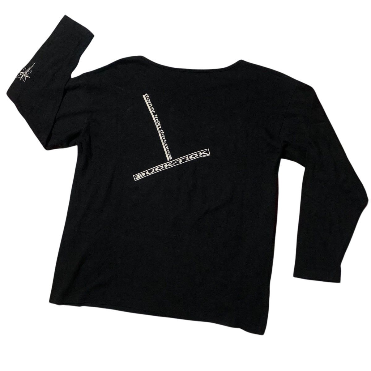 Band Tees × Japanese Brand × Vintage Japanese Band Buck Tick Album Cover Darker Than Darkness Size US M / EU 48-50 / 2 - 2 Thumbnail