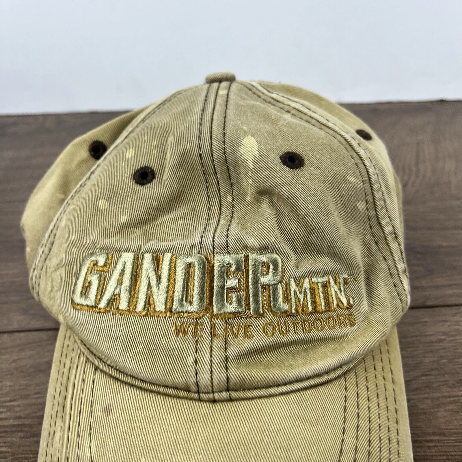 Other Gander Mountain Cap Hat Tan Brown Hat Adjustable Hat Tan Adu Size ONE SIZE - 7 Thumbnail