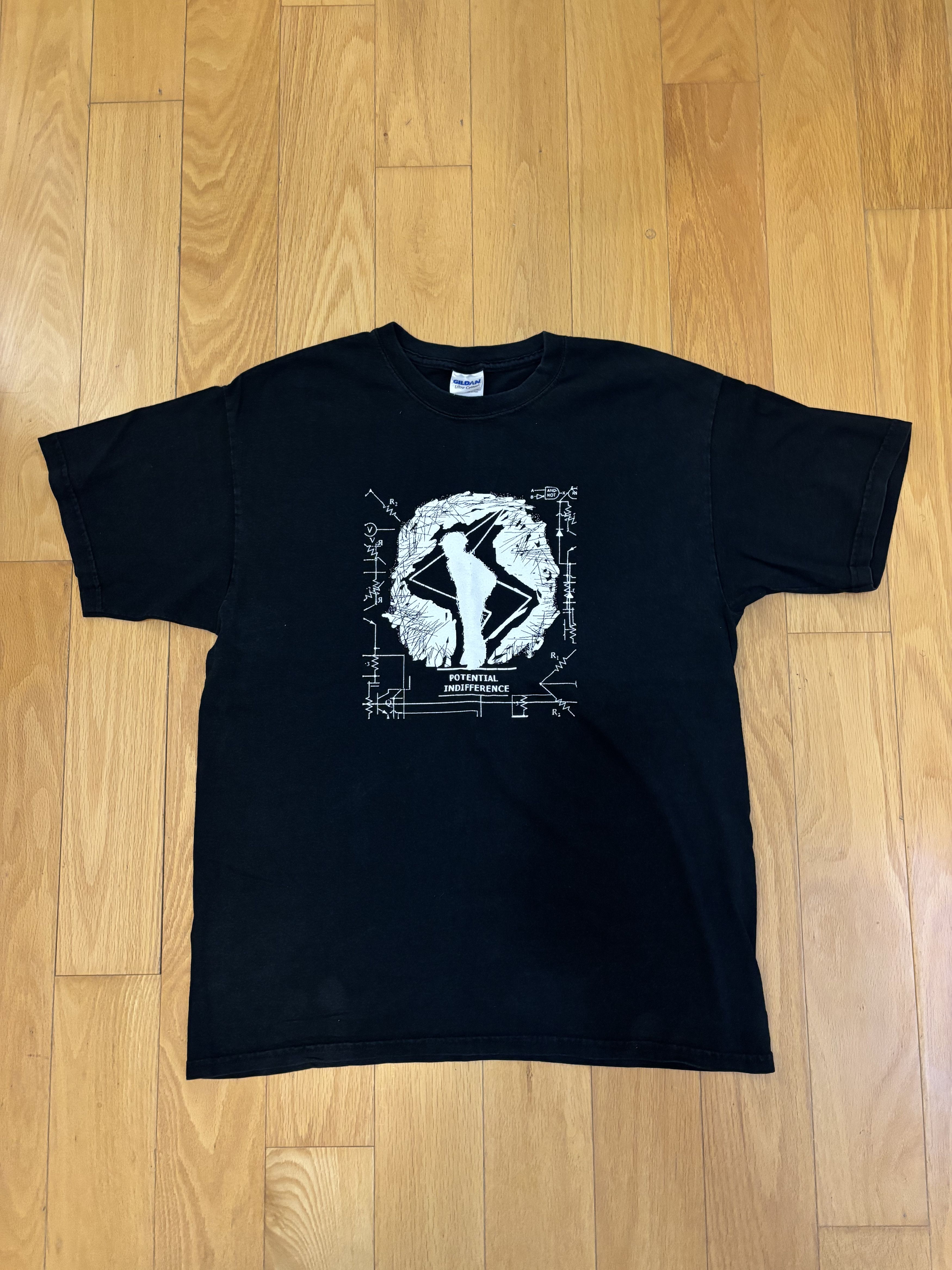 Vintage Vintage Potential Indifference T Shirt L Size US L / EU 52-54 / 3 - 1 Thumbnail