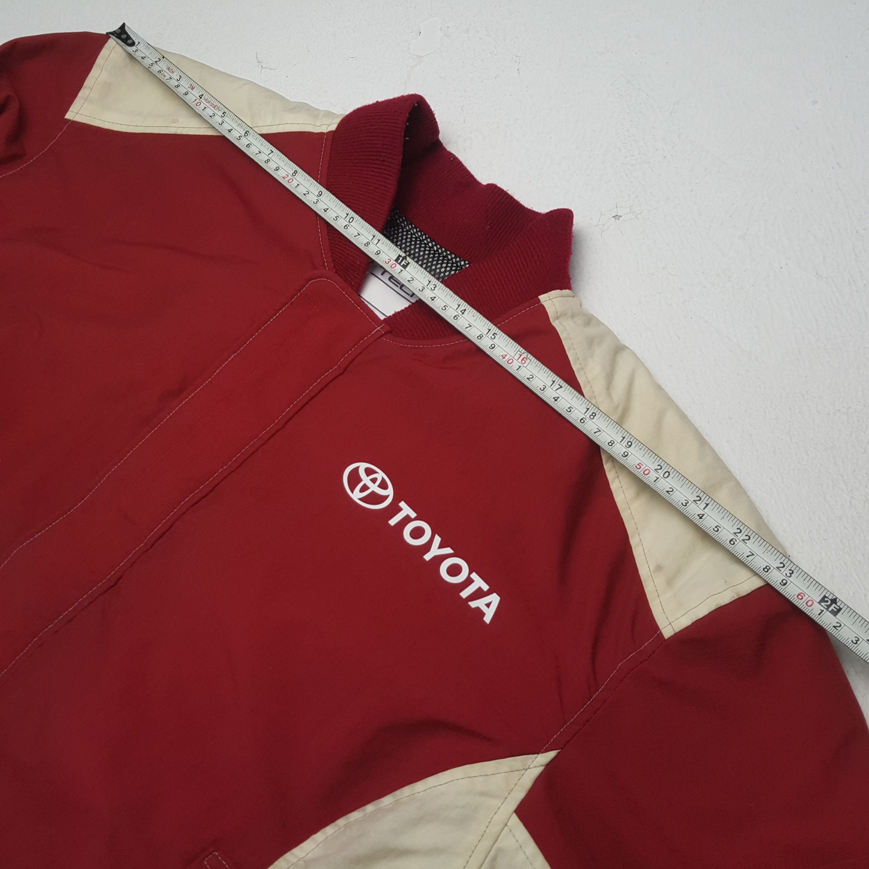 Japanese Brand × Vintage Vintage TOYOTA TECNO Japanese Racing Team Jacket Size US XL / EU 56 / 4 - 5 Thumbnail