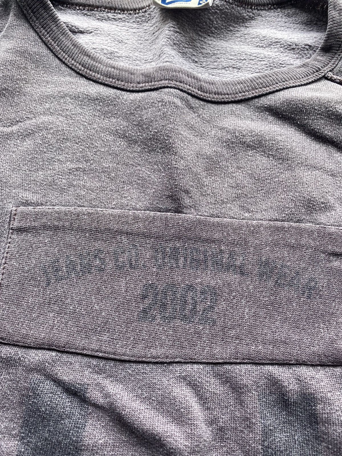 Adolfo Dominguez × Vintage 🔥Vntg Adolfo Dominguez Faded Washed Asymmetrical Sweatshirt Size M / US 6-8 / IT 42-44 - 7 Thumbnail