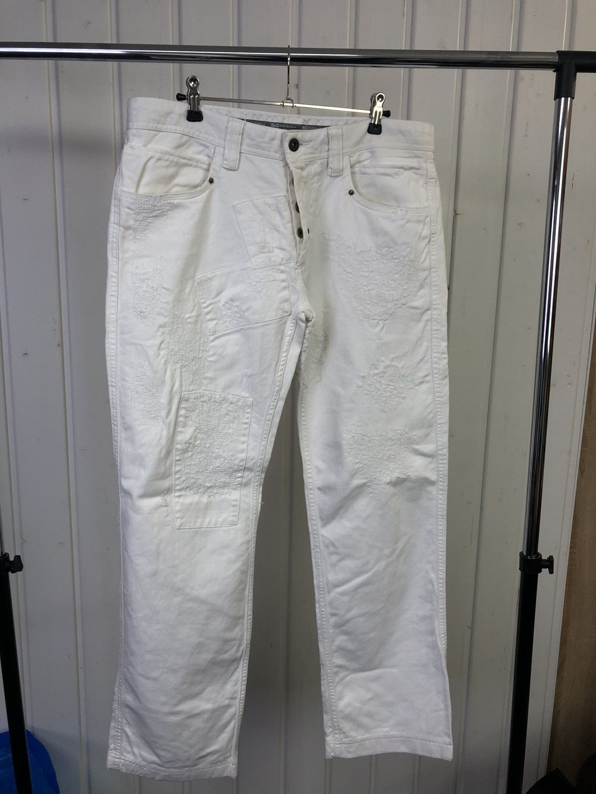 SS10 Patchwork Denim Jeans