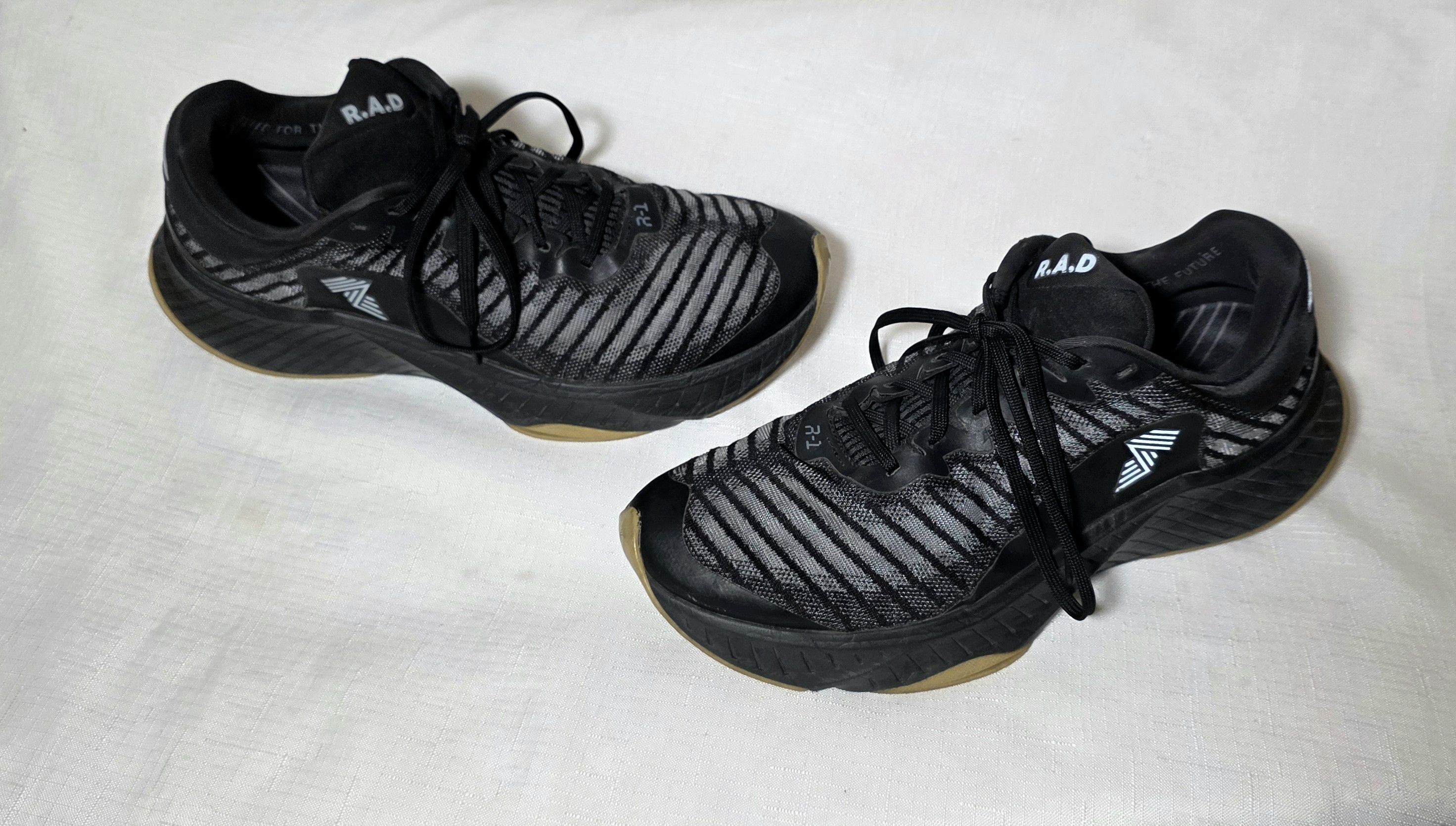 RADII R.A.D Global R-1 Running Shoes Black Gray Size 10.5 Size US 10.5 / EU 43-44 - 2 Thumbnail