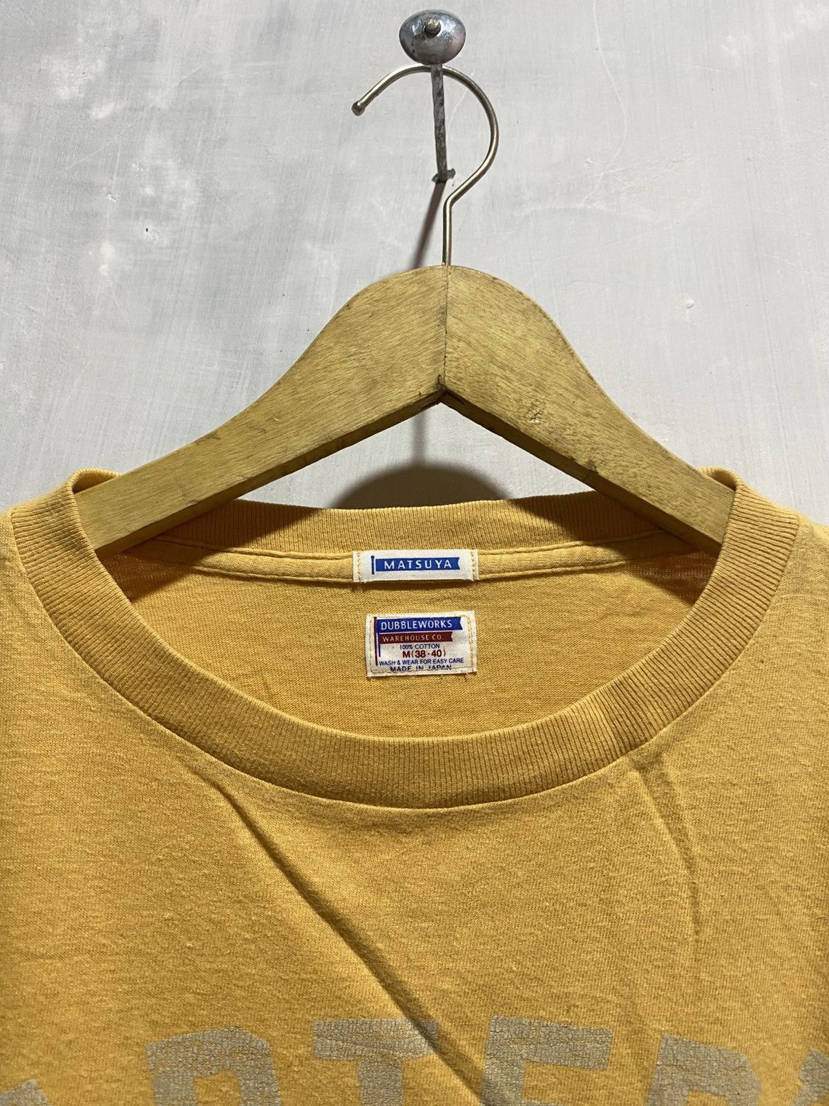 Warehouse & Co. Vtg warehouse dubbleworks matsuya carter’s tigers japan tee Size US M / EU 48-50 / 2 - 3 Thumbnail