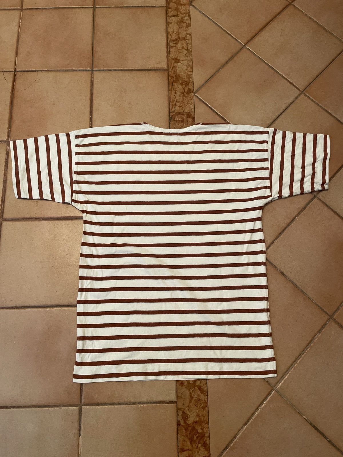 Stone Island Ultra rare Stone Island 80s heavy cotton t shirt XL Size US XL / EU 56 / 4 - 3 Thumbnail