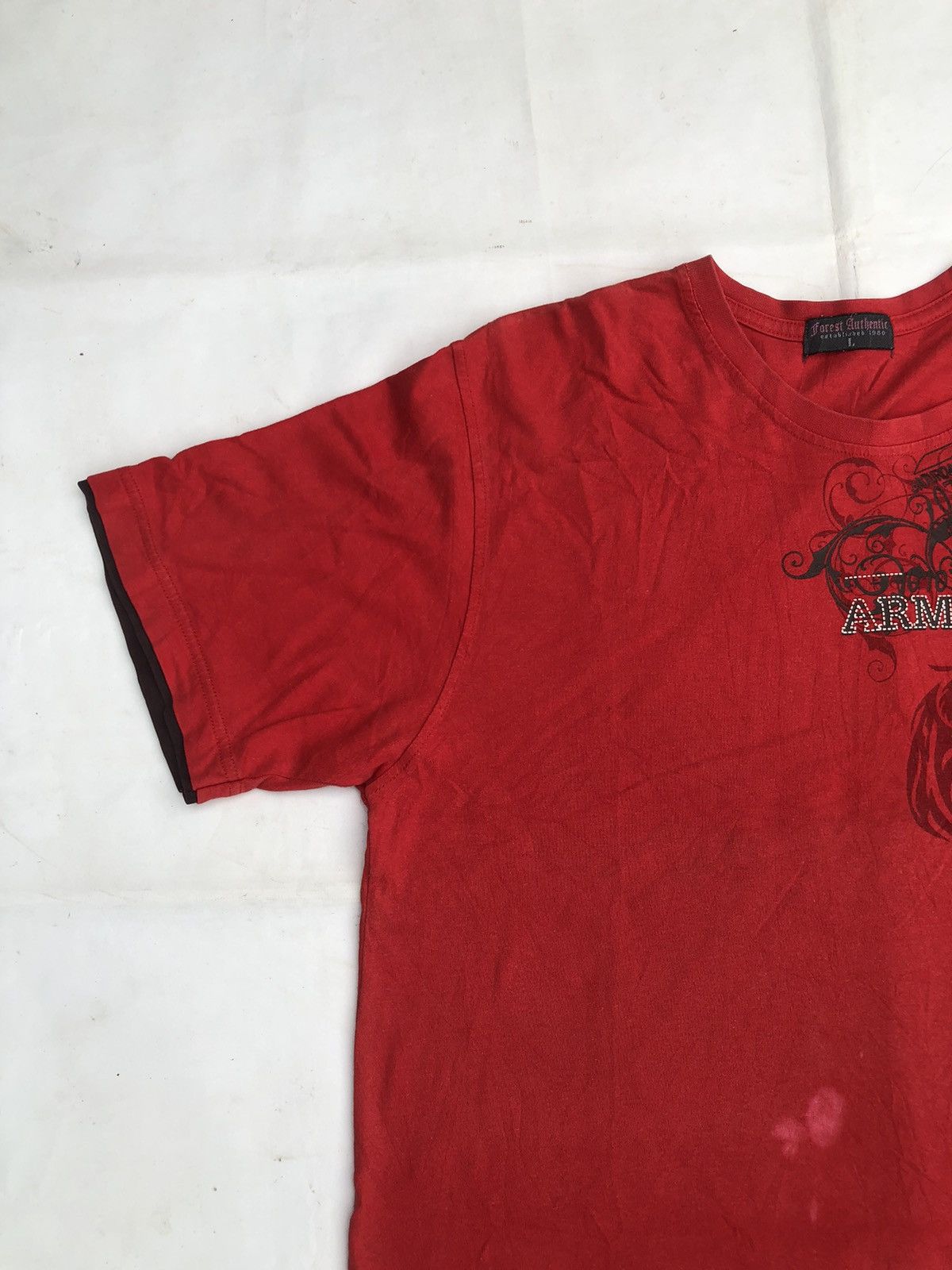 Beauty Beast Japan Poem Double Layer Forest Authentic Rock Punk Style Size US L / EU 52-54 / 3 - 3 Thumbnail