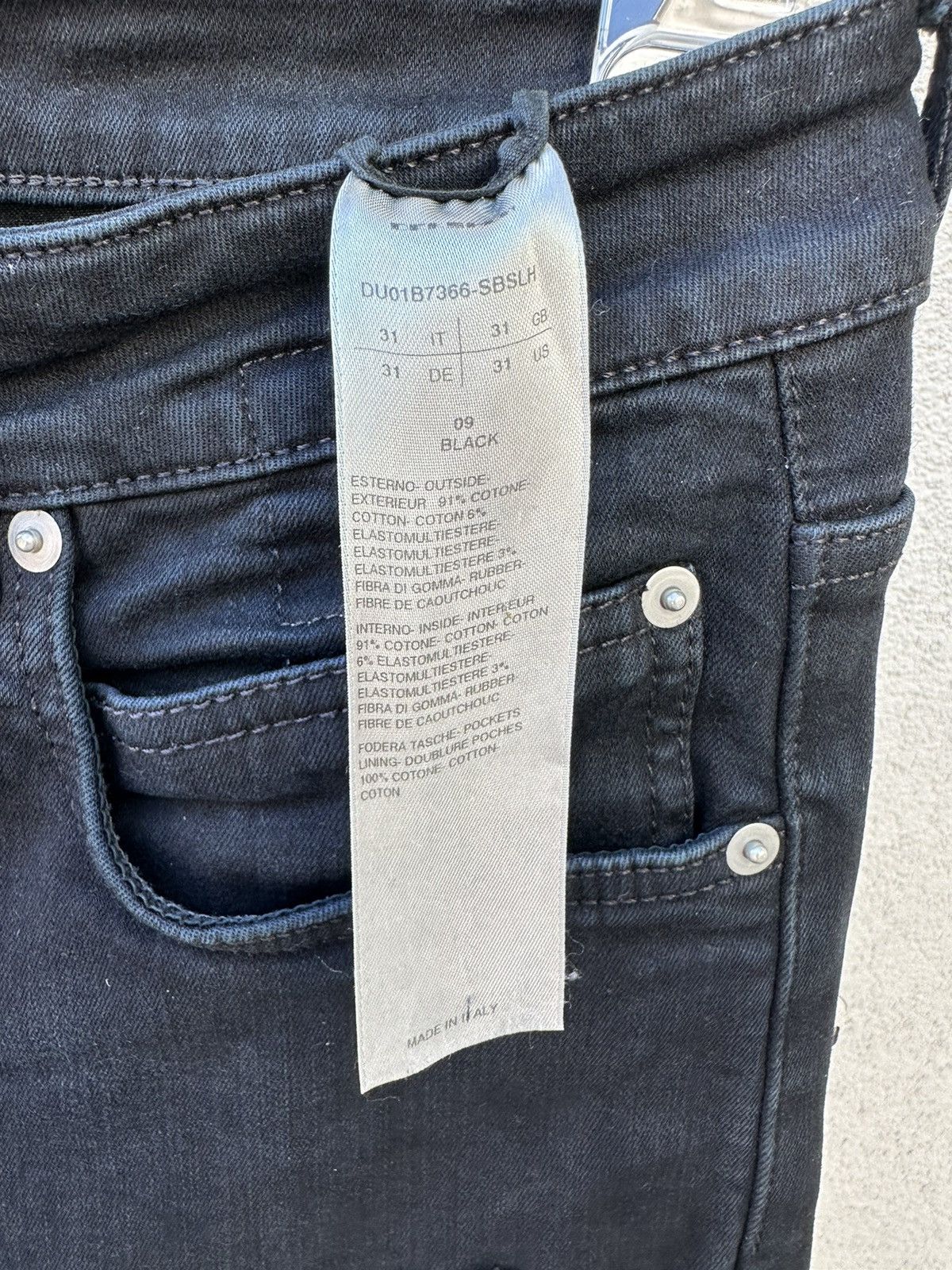 Rick Owens × Rick Owens Drkshdw Rick Owens frayed detail Detroit Denim Size US 31 - 11 Thumbnail