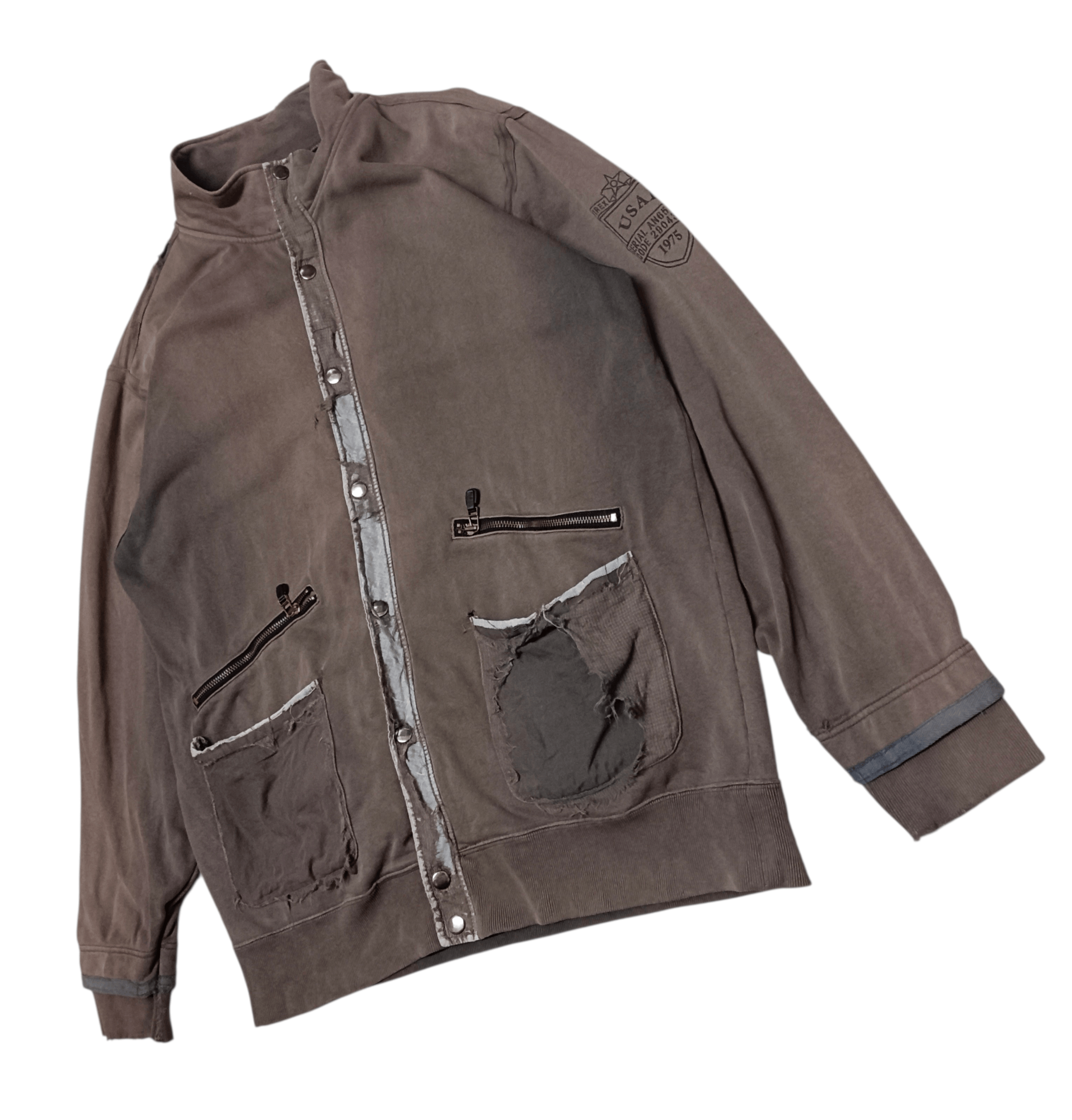 Avirex Rare Sunfaded Distressed Avirex USAF Varsity Jacket Size US XL / EU 56 / 4 - 2 Thumbnail