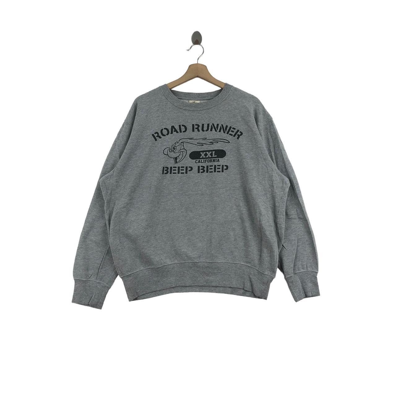 Other LOONEY TUNES Road Runner Cartoon Sweatshirt Crewneck Sweater Size L / US 10 / IT 46 - 1 Thumbnail